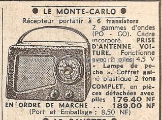 Le Monte-carlo ; Comptoirs (ID = 507767) Radio