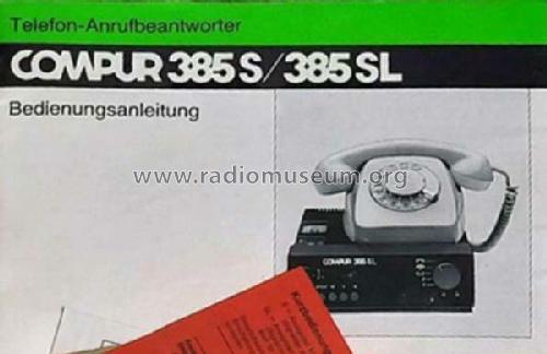 Compur 385SL ; Compur Electronic (ID = 2671485) Telefonia