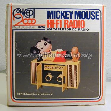 Mickey Mouse Hi-Fi Radio AM Table Top 407; Concept 2000 Hong (ID = 1932285) Radio