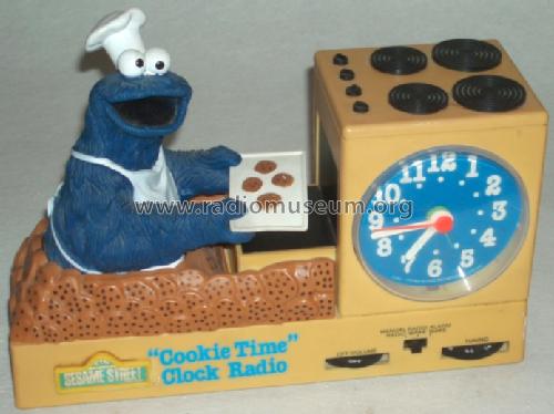 Sesame Street Cookie Time Clock Radio 4801; Concept 2000 Hong (ID = 1215653) Radio