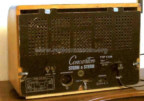 Concerton V446; Stern & Stern (ID = 169726) Radio