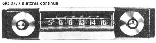 GC-2777-C; Condor Ing. Gallo; (ID = 138415) Car Radio