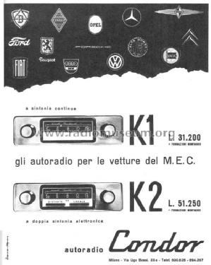 K2; Condor Ing. Gallo; (ID = 128815) Car Radio