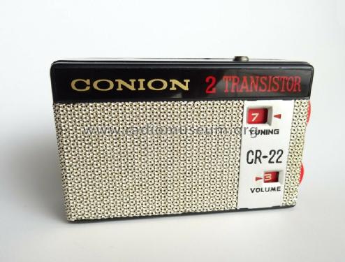 2 Transistor CR-22; Coney Onkyo Co. Ltd. (ID = 2485051) Radio