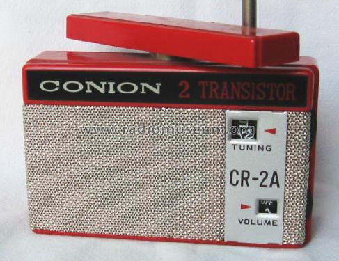 Conion 2 Transistor Boy's Radio CR-2A; Coney Onkyo Co. Ltd. (ID = 2481915) Radio