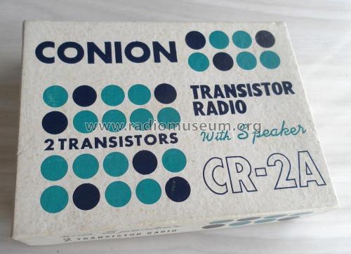 Conion 2 Transistor Boy's Radio CR-2A; Coney Onkyo Co. Ltd. (ID = 2034089) Radio