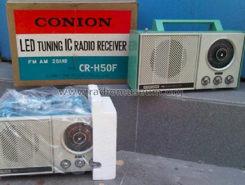 Led Tuning IC Radio Receiver AM-FM CR-H50F; Coney Onkyo Co. Ltd. (ID = 1265830) Radio
