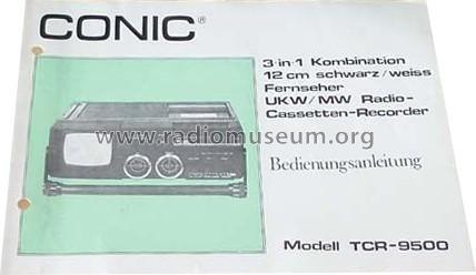 TCR-9500; Conic International (ID = 1816851) TV Radio