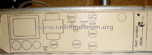 Organ Amplifier 590926; Conn, C.G. (ID = 1795157) Ampl/Mixer