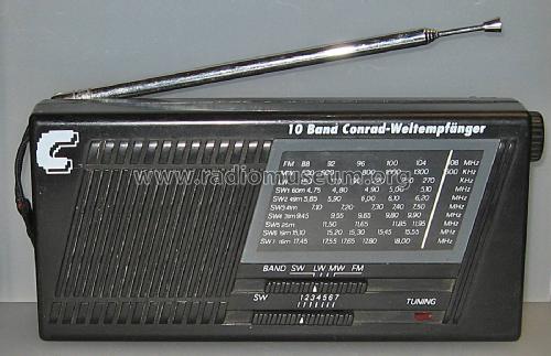 10 Band Conrad-Weltempfänger ; Conrad Electronic (ID = 2686998) Radio