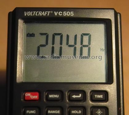 True RMS Digital Multimeter VC505; Conrad Electronic (ID = 1633991) Equipment