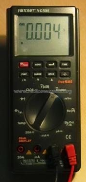 True RMS Digital Multimeter VC505; Conrad Electronic (ID = 1633992) Equipment