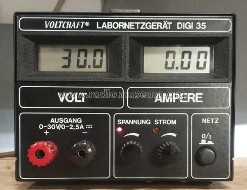 Voltcraft Labornetzgerät DIGI 35; Conrad Electronic (ID = 3006156) Aliment.