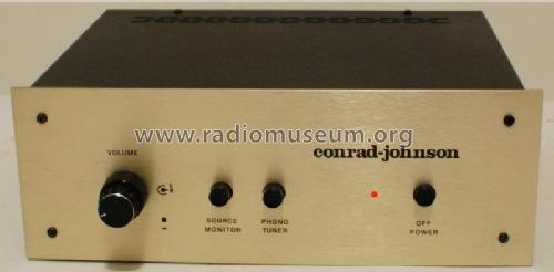 Vacuum Tube Preamplifier PV3; Conrad-Johnson (ID = 695667) Ampl/Mixer