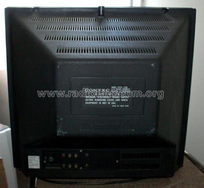 Flat square pseudo st. Colour TV receiver MSVR-5383 Ch= P53-01; Contec; Hong Kong (ID = 3042387) Television