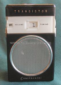 TR-100 ; Continental (ID = 261343) Radio