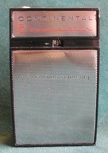 8 Transistor TR-884; Continental (ID = 261323) Radio