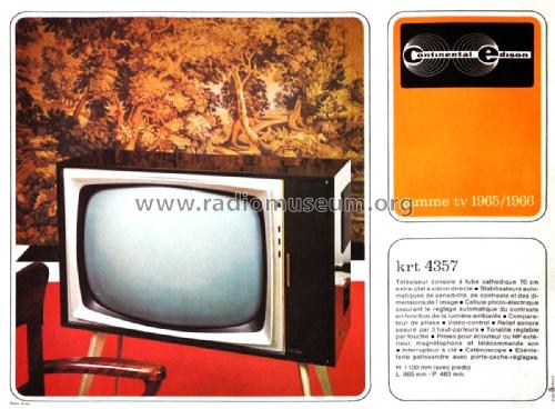 KRT 4357 Television Continental Edison, Compagnie Continentale Édison