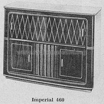 Imperial 460; Continental-Rundfunk (ID = 220459) Ton-Bild