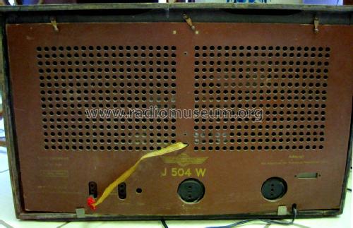 Imperial J 504W; Continental-Rundfunk (ID = 945110) Radio