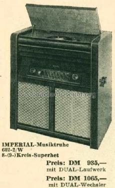 Imperial 602-2W; Continental-Rundfunk (ID = 514590) Radio