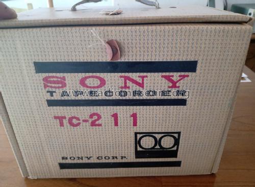Sony Tapecorder 211 ; Continental SACIF - (ID = 2777247) Sonido-V