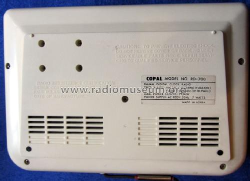 RD-700; Copal Co., Ltd.; (ID = 1633592) Radio