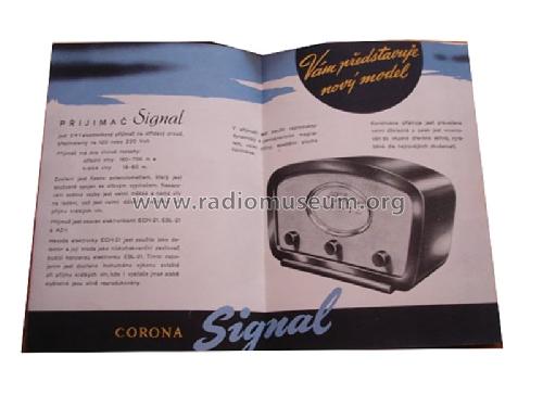 Signal 2P ; Corona, Milos Janour (ID = 458388) Radio