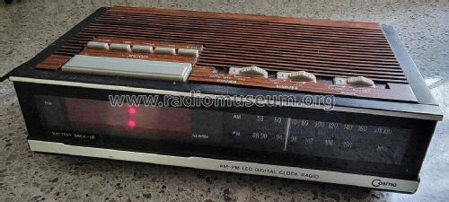 Electronic Clock Radio CR 2001A; Cosmo Communications (ID = 2917842) Radio