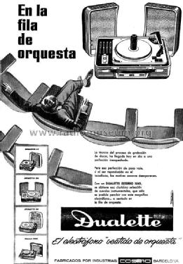 Dualette Stereo 1001; Cosmo S.A., (ID = 1059028) Reg-Riprod