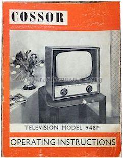 948F; Cossor, A.C.; London (ID = 1445099) Televisore