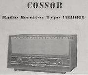 CR1101U; Cossor, A.C.; London (ID = 1196038) Radio