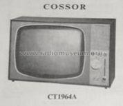 CT1964A; Cossor, A.C.; London (ID = 1140839) Televisión