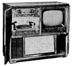 Tele-Auto-Radiogram 935; Cossor, A.C.; London (ID = 667458) TV-Radio