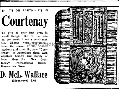 Courtenay 108; Courtenay Brand; (ID = 2748086) Radio