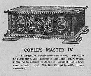 Master IV; Coyle Radio Pty Ltd. (ID = 1841086) Radio