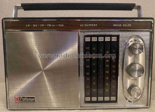 5 Band Solid State Portable Radio 1969; Craftsman; Chicago, (ID = 2775780) Radio