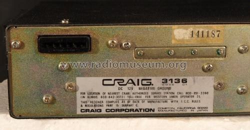 3136; Craig Panorama Inc.; (ID = 2971238) Car Radio