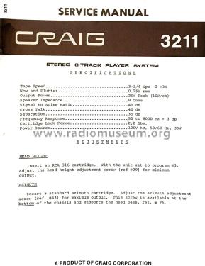 3211; Craig Panorama Inc.; (ID = 2827415) R-Player