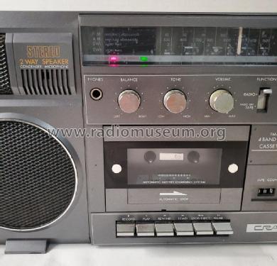 4 Band Stereo Radio Cassette Recorder J444; Craig Panorama Inc.; (ID = 2981621) Radio