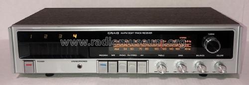 AM/FM Eight Track Receiver 3215; Craig Panorama Inc.; (ID = 2862785) Radio