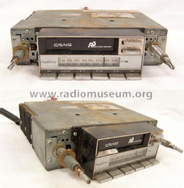 AM/FM Stereo Cassette Player T691; Craig Panorama Inc.; (ID = 2886165) Car Radio