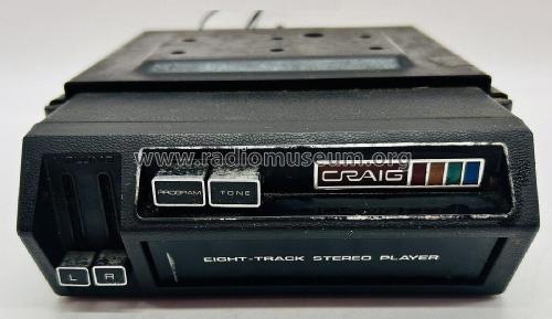 Eight Track Stereo Player 3144; Craig Panorama Inc.; (ID = 2848429) R-Player