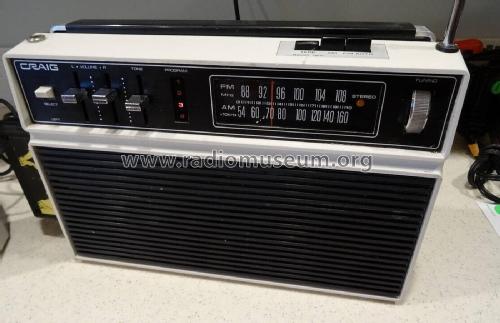 Eight Track Stereo Player 3404 Radio Craig Panorama Inc 8739