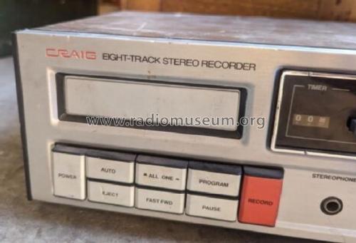 Eight-Track Stereo Recorder H260; Craig Panorama Inc.; (ID = 2971231) Ton-Bild