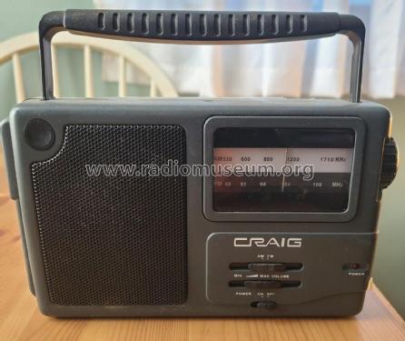 Portable AM/FM Radio CR-4181; Craig Panorama Inc.; (ID = 2827710) Radio