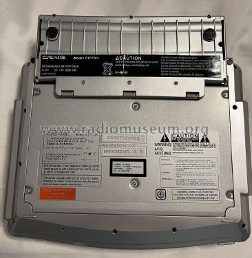 Portable DVD Player CTFT701; Craig Panorama Inc.; (ID = 2838128) Sonido-V