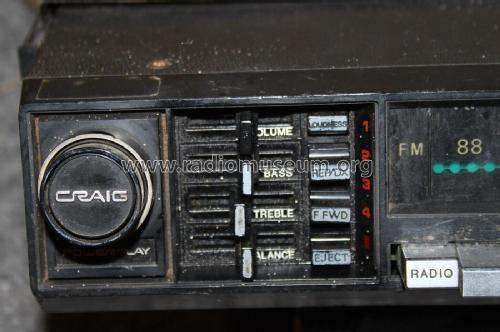 Powerplay 8-Track Tape Player with Preset FM/MPX S280; Craig Panorama Inc.; (ID = 2830064) Radio