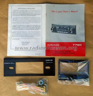 Road Rated Receiver T760; Craig Panorama Inc.; (ID = 2831745) Car Radio