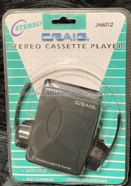 Stereo Cassette Player JH6012D; Craig Panorama Inc.; (ID = 2838581) Ton-Bild